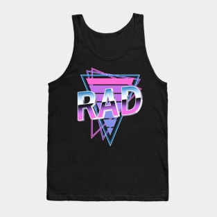 Rad 80s Vaporwave Nostalgia Retro 80s Tank Top